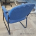 Blue Side Reception Guest Chairs with Padded Arms